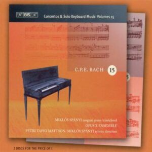 C.P.E. Bach : Concetos & Solo Keyboard Music, Vol. 15