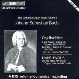 Bach, Cpte.Organ Music Vol3