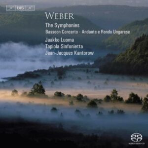 von Weber : Symphonies n° 1, 2. Kantorow.