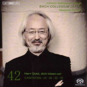 Bach : Cantates, vol. XLII, BWV 13, 16, 32, 72. Suzuki.