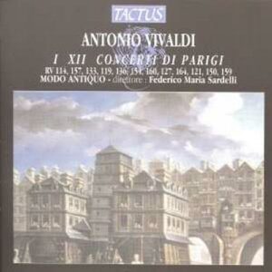 Vivaldi Antonio : 12 Concerti di Parigi