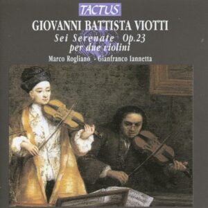Viotti Giovanni Battista : Sérénades pour 2 violons