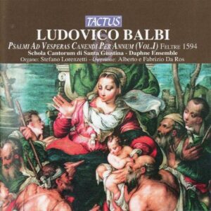 Balbi Ludovico : Psalmi ad Vesperas canendi per Annum vol.1