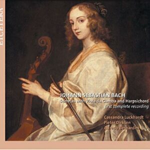 Bach : Les sonates pour viole de gambe. Luckhardt.