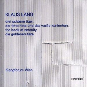 Lang : The book of serenity. Kalitzke.