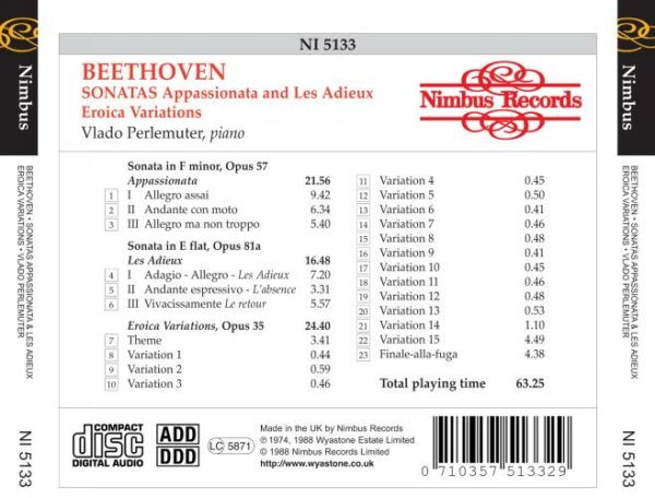 Ludwig Van Beethoven : Sonates pour piano