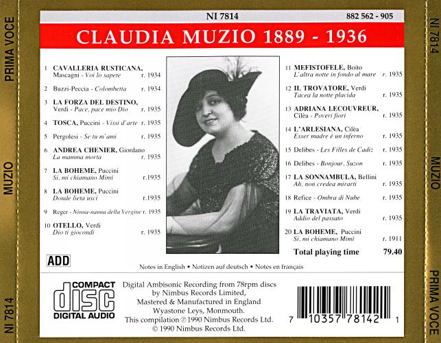 Claudia Muzio