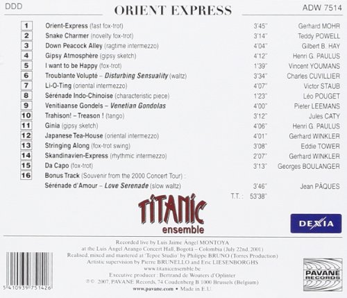 Orient Express. Titanic Ensemble.