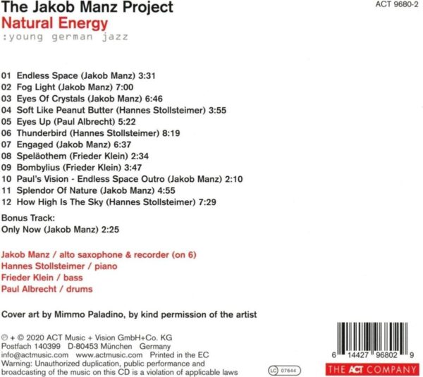 Natural Energy - The Jakob Manz Project