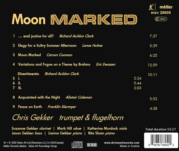 "Moon Marked": Music For Trumpet - Chris Gekker