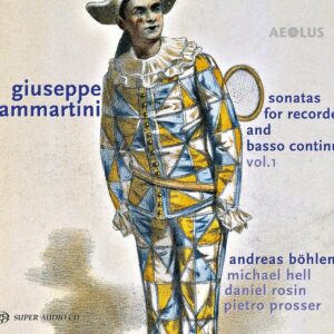 Giuseppe Sammartini: Sonatas For Recorder And Basso Continuo Vol. 1 - Andreas Böhlen