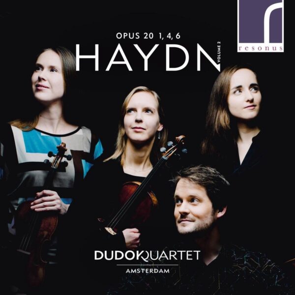 Haydn: String Quartets Op. 20, Nos.1, 4 & 6 Vol.2 - Dudok Quartet Amsterdam
