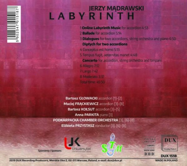 Jerzy Madrawski: Labyrinth - Bartosz Glowacki