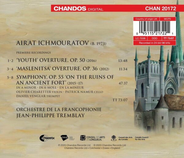 Airat Ichmouratov: Symphonie Op.55 "On The Ruins Of An Ancient Fort" - Jean-Philippe Tremblay