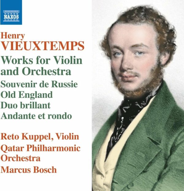 Henry Vieuxtemps: Works For Violin And Orchestra - Reto Kuppel