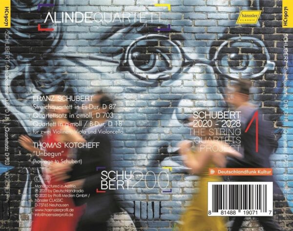 Schubert: The String Quartets Project Vol. 1 - Alinde Quartett