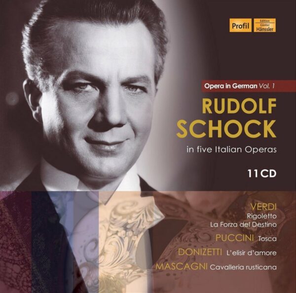 Rudolf Schock In Five Italian Operas (In German) - Rudolf Schock