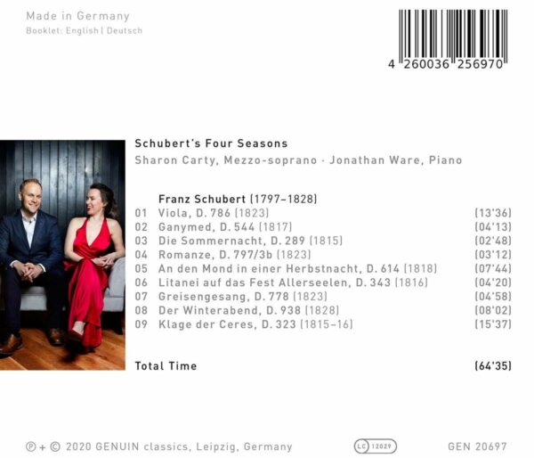 Schubert's Four Seasons - Sharon Carty