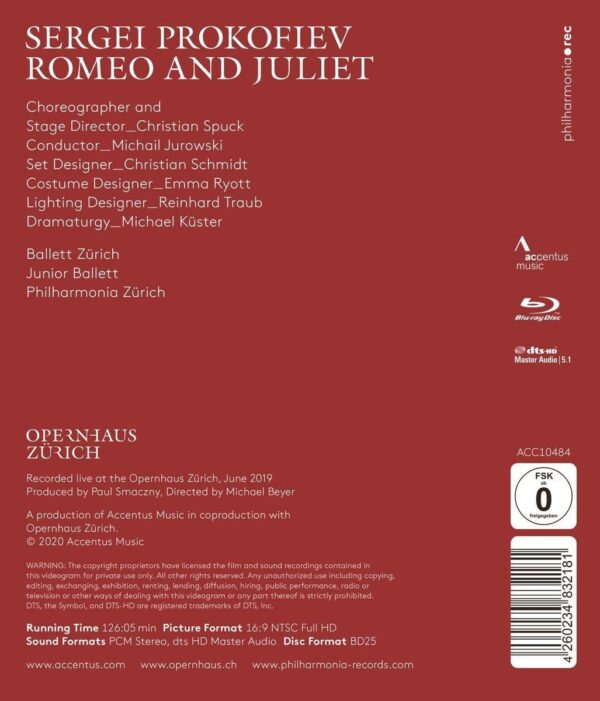 Prokofiev: Romeo And Juliet - Ballett Zürich