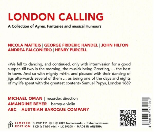 London Calling - Amandine Beyer