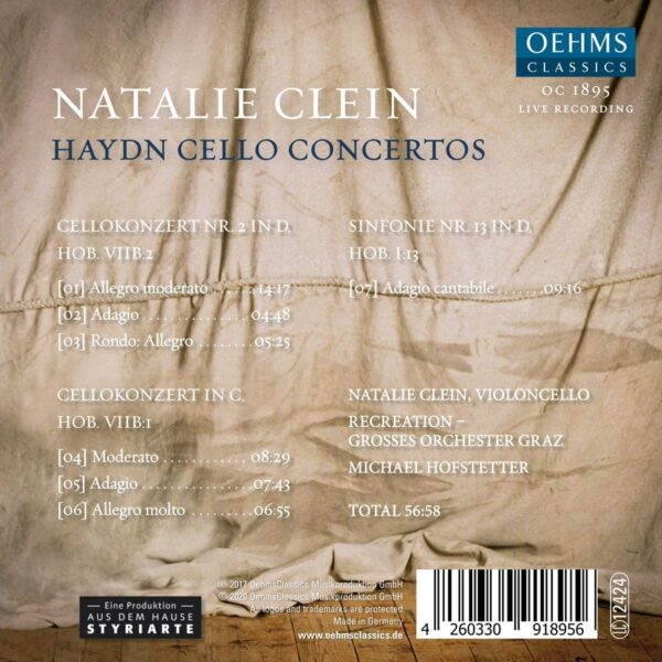 Haydn: Cello Concertos - Natalie Clein