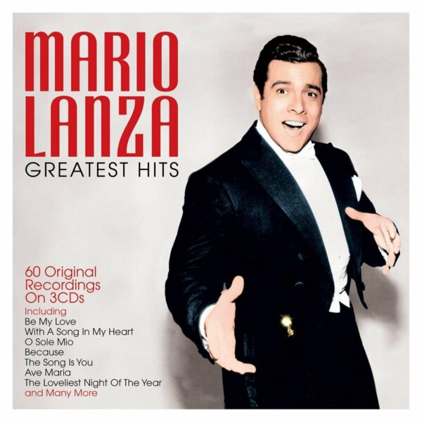 Greatest Hits, 60 Original Recordings On 3CD's - Mario Lanza