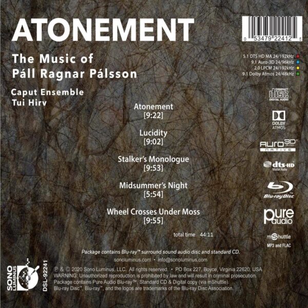 Pall Ragnar Palsson: Atonement - Caput Ensemble