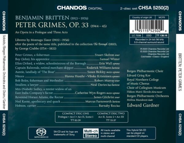 Britten: Peter Grimes - Edward Gardner