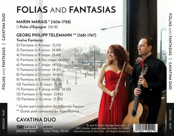 Cavatina Duo Plays Marais & Telemann