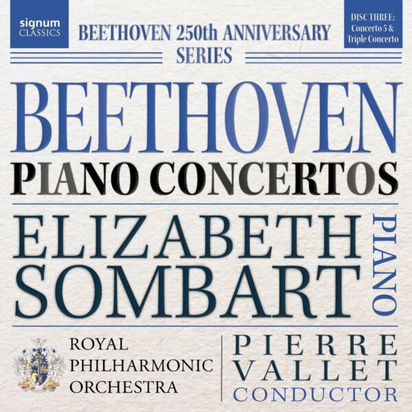 Beethoven: Piano Concertos Vol. 3 - Elizabeth Sombart