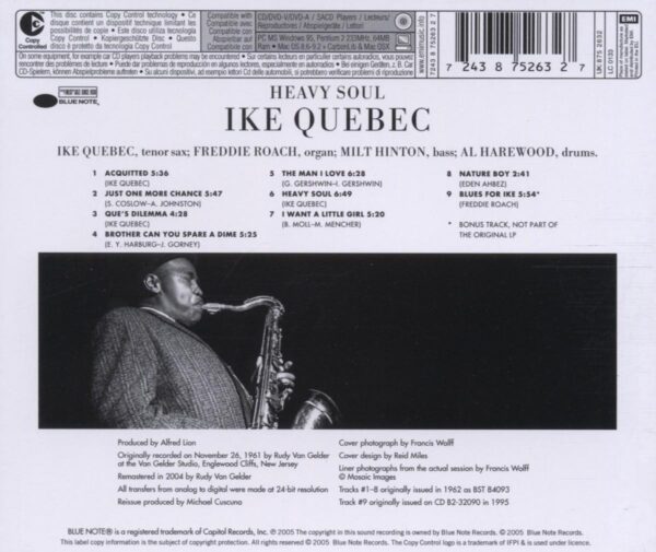 Heavy Soul - Ike Quebec
