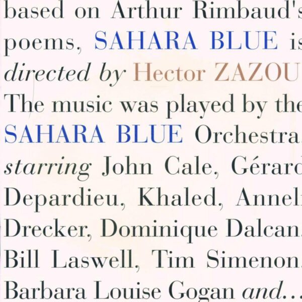 Sahara Blue - Zazou Hector