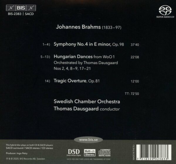 Brahms: Symphony No. 4 - Thomas Dausgaard