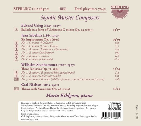 Nordic Master Composers - Maria Kihlgren