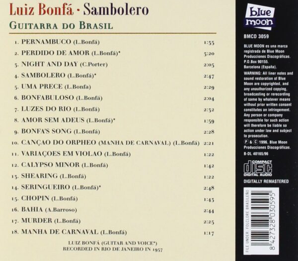 Sambolero - Luiz Bonfa