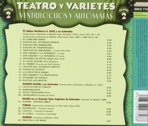 Teatro Y Varietes Vol.2