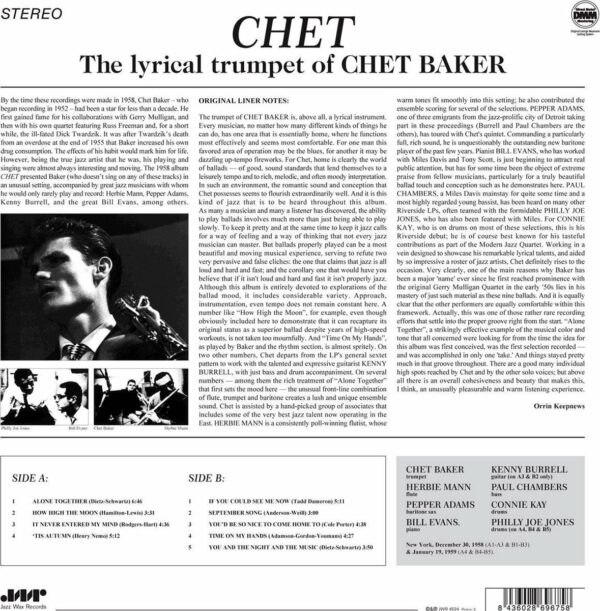 Chet (Vinyl) - Chet Baker