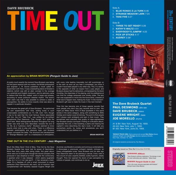 Time Out (Vinyl) - Dave Brubeck