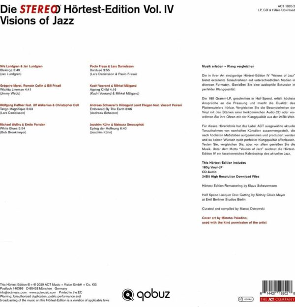 Die Stereo Hortest Edition - Visions Of Jazz (Vinyl)
