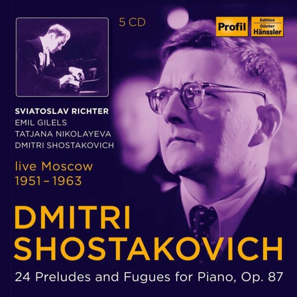 Shostakovich: 24 Preludes & Fugues Op.87 - Svjatoslav Richter