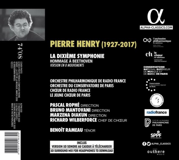Pierre Henry: La Dixieme Symphonie, Hommage A Beethoven