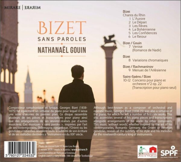 Bizet Sans Paroles - Nathanael Gouin