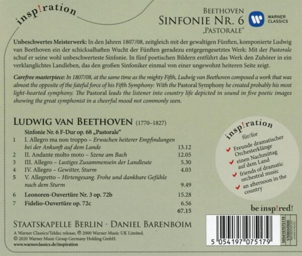 Beethoven: Symphony No.6 - Daniel Barenboim