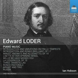 Edward Loder: Piano Music - Ian Hobson