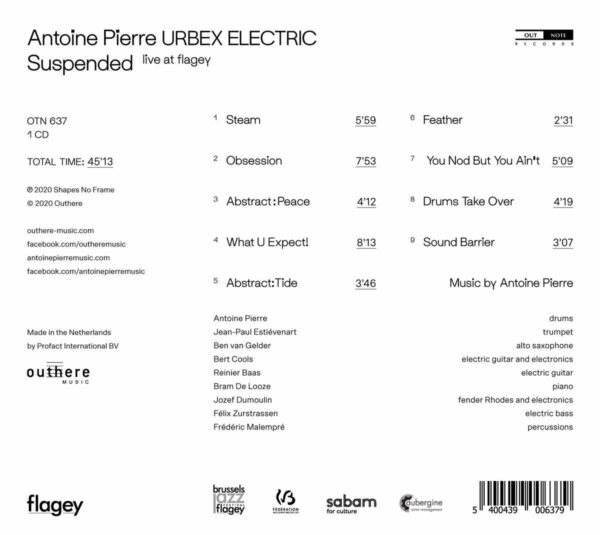 Suspended (Live At Flagey) - Antoine Pierre Urbex Electric