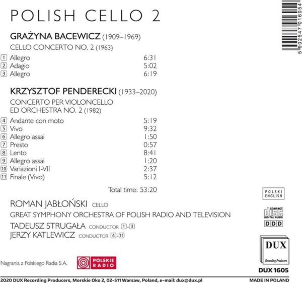 Polish Cello 2 - Roman Jablonski