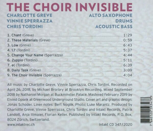 The Choir Invisible - Charlotte Greve