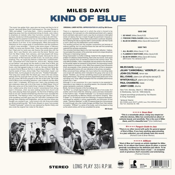Kind Of Blue (Vinyl) - Miles Davis