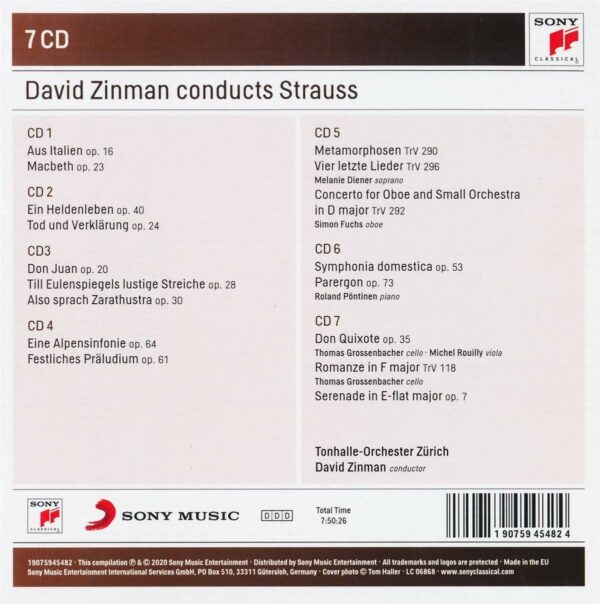 Richard Strauss: Orchestral Works - David Zinman