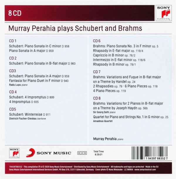 Murray Perahia Plays Brahms And Schubert - Murray Perahia
